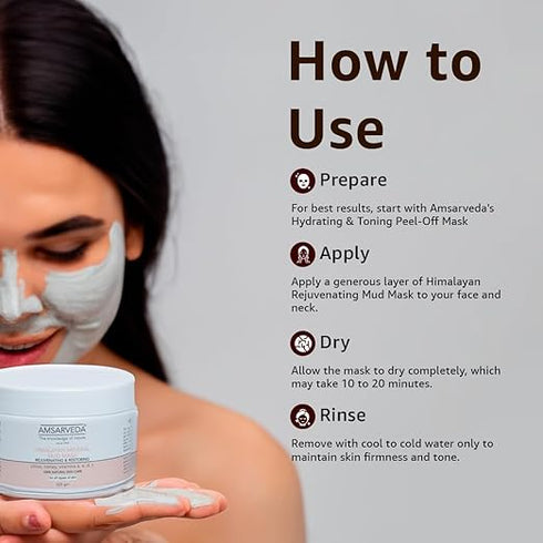 Amsarveda Himalayan Mud Mask - 225gm